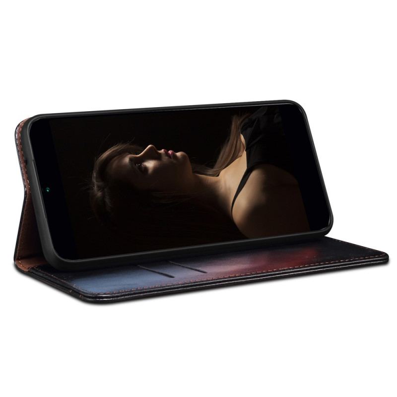 Folio-fodral Vivo X200 Vaxat Konstläder