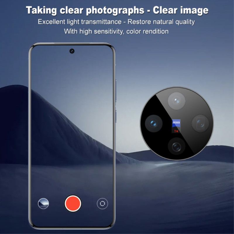 Linsskydd I Härdat Glas För Vivo X200 Med Automatisk Positioneringsram