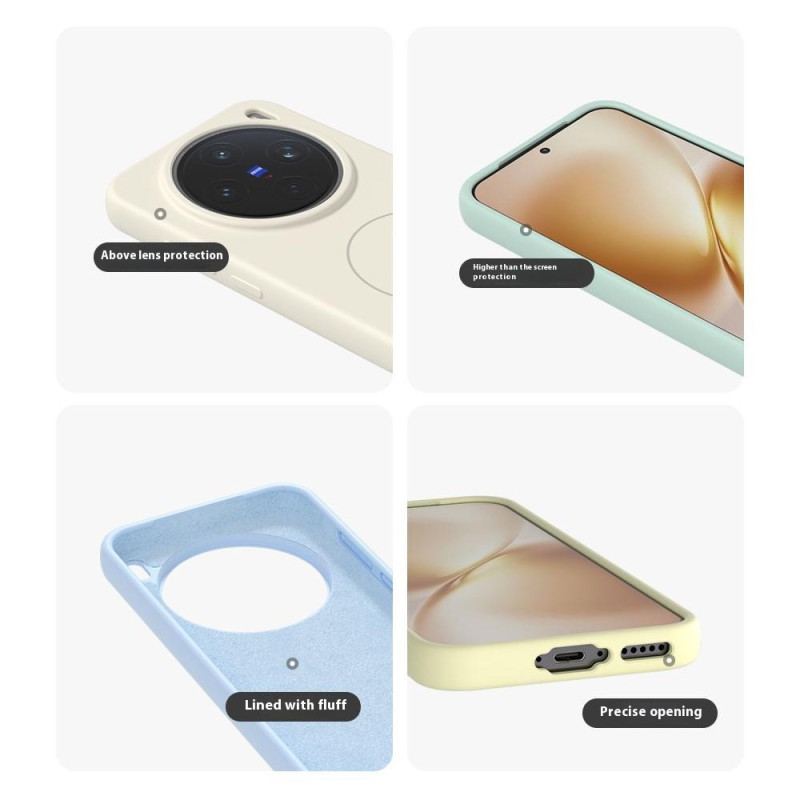 Skal Vivo X200 Magsafe Flytande Silikon