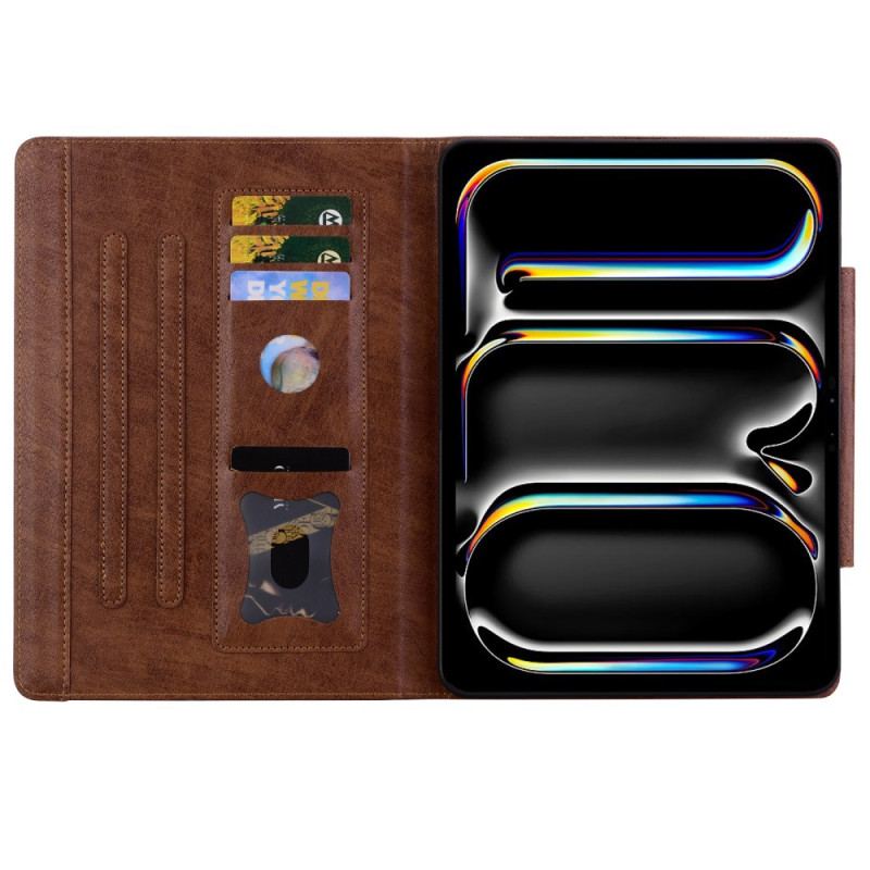 Fodral iPad Pro 13 (2025) Magnetstängning Med Kattdesign