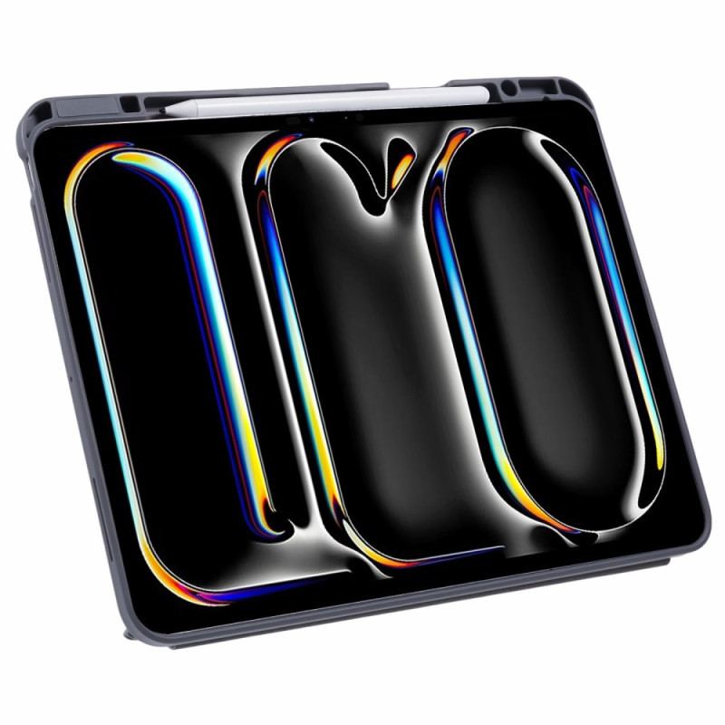 iPad Pro 13 (2025) Origami-stativ Och Möjligt Pennhållare