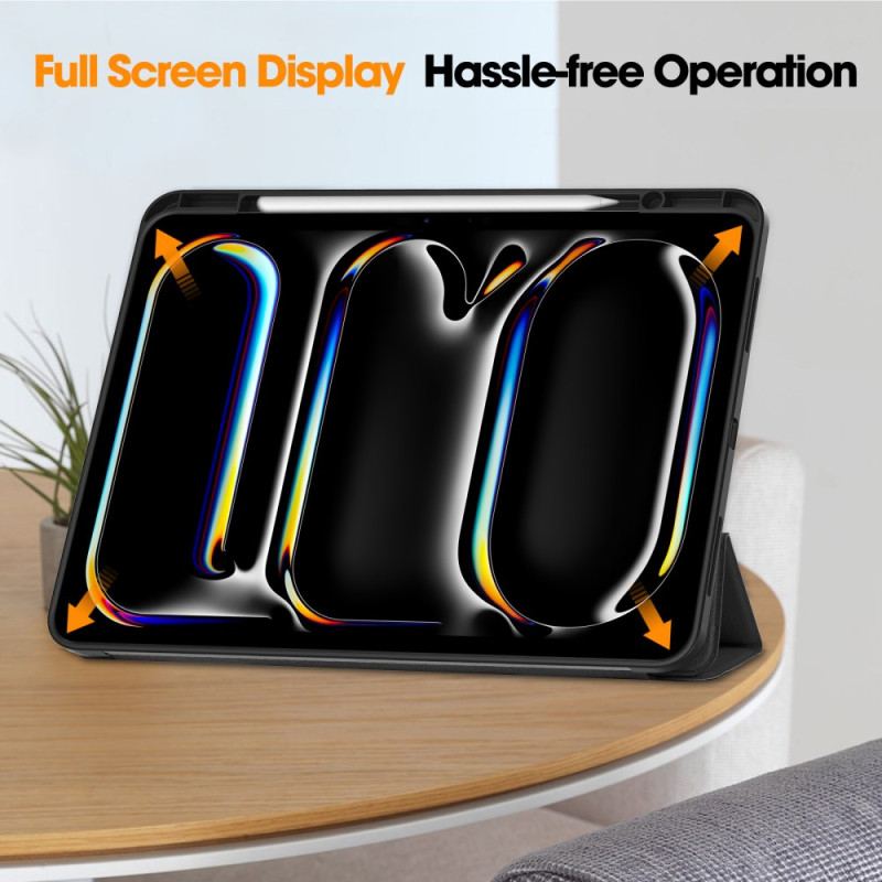 iPad Pro 13 (2025) Pekpennhållare I Konstläder