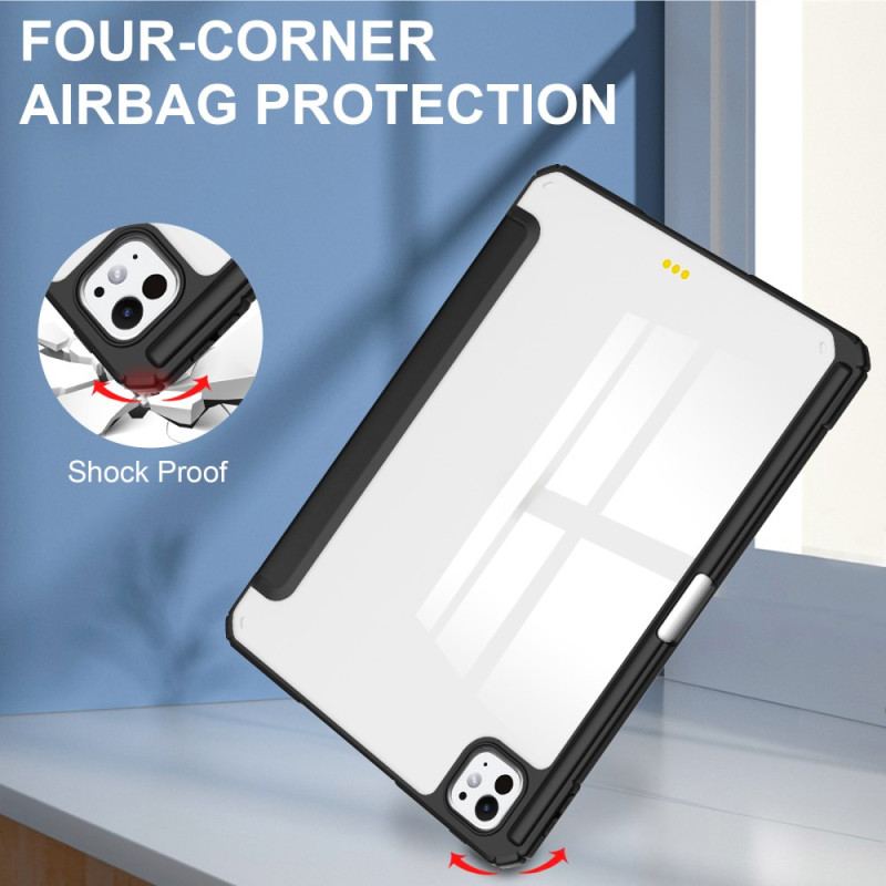 iPad Pro 13 (2025) Transparent Fodral I Konstläder