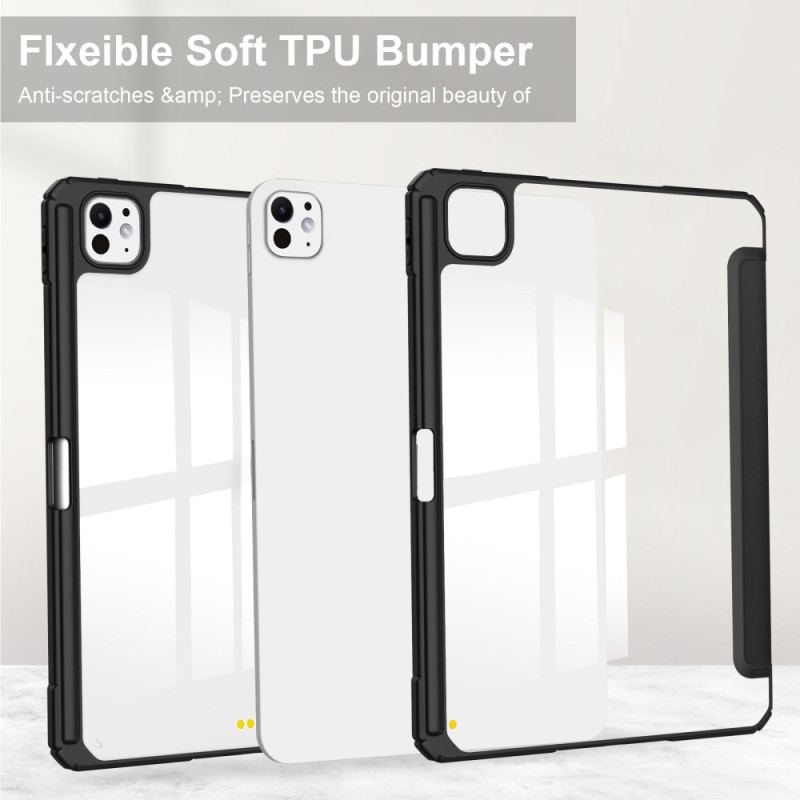 iPad Pro 13 (2025) Transparent Fodral I Konstläder