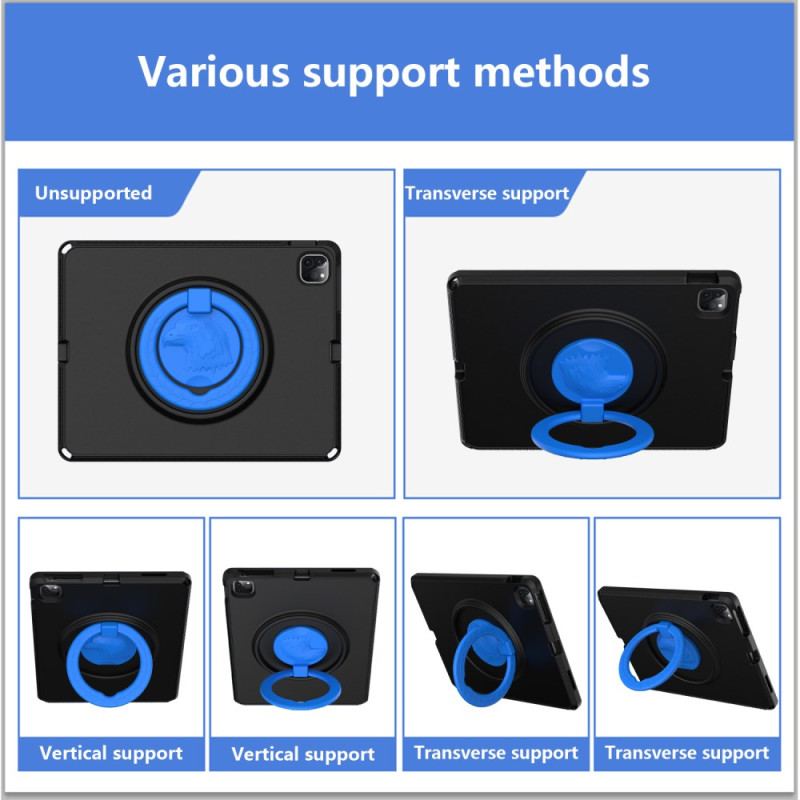Skal iPad Pro 13 (2025) Eva Med Axelrem Och Skyddsfilm