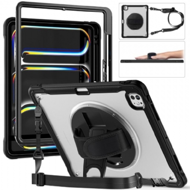 Skal iPad Pro 13 (2025) Handrem Stativ Och Axelrem