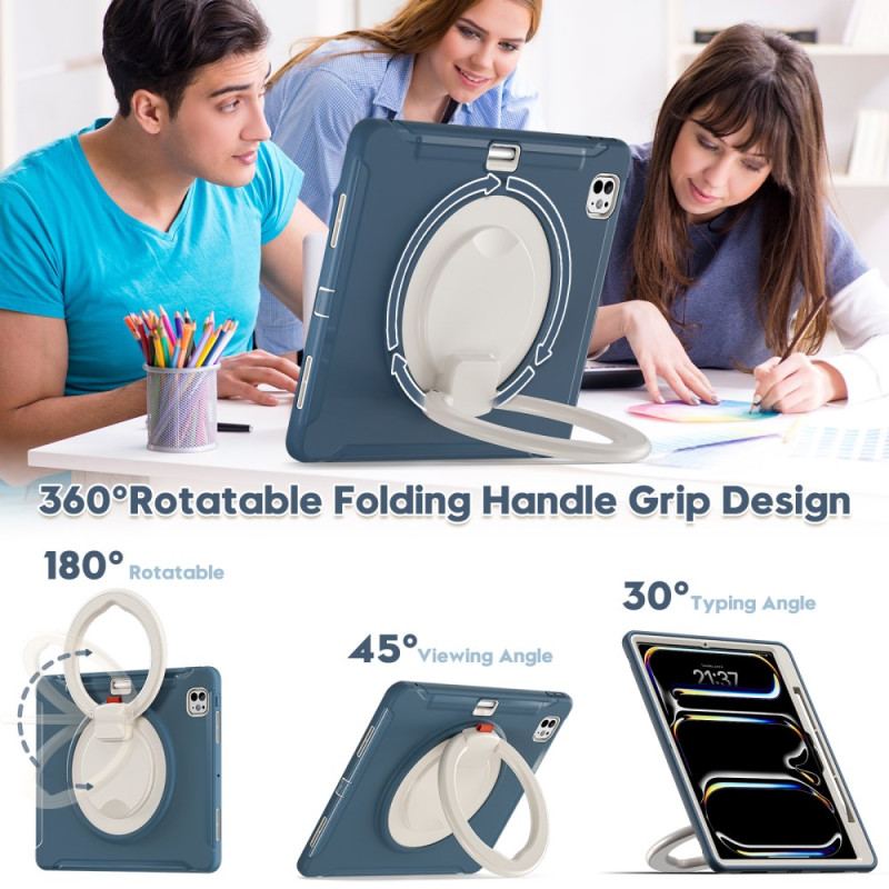 Skal iPad Pro 13 (2025) Handtag Och Pennhållare