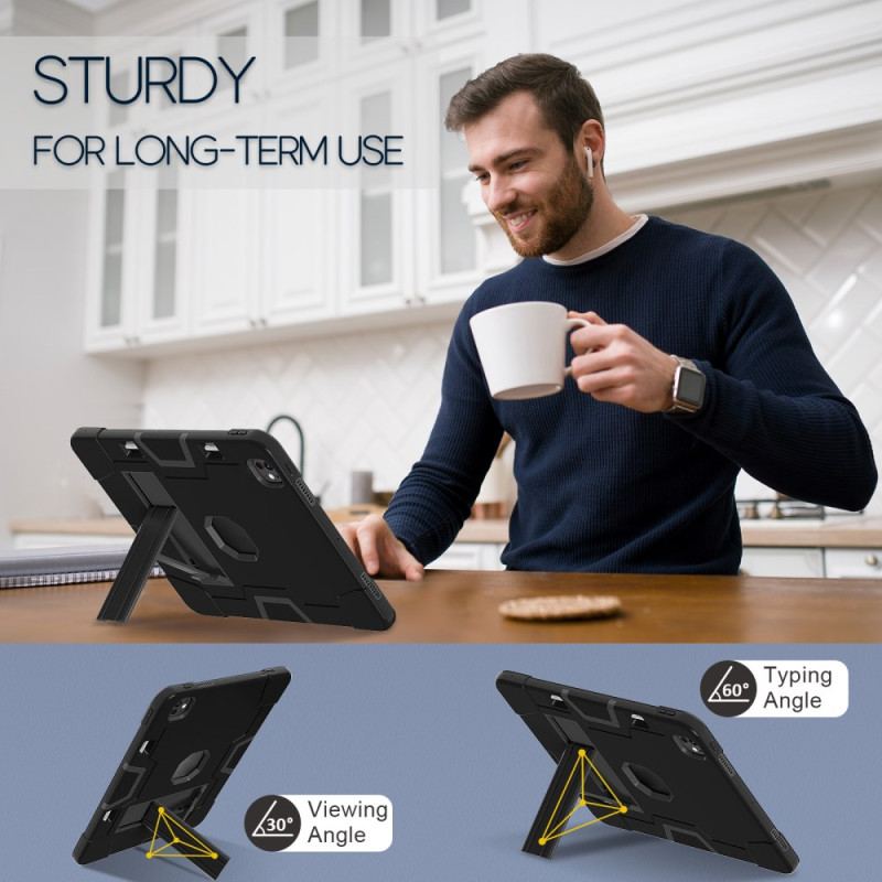 Skal iPad Pro 13 (2025) Integrerat Stativ Och Pekpennhållare