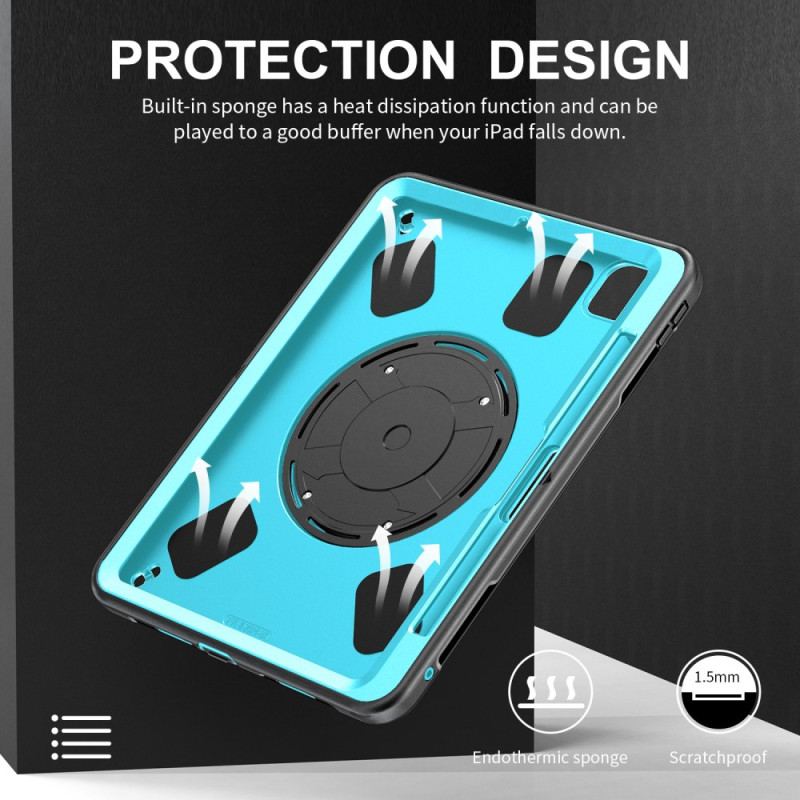 Skal iPad Pro 13 (2025) Robust Ringhållare Och Axelrem