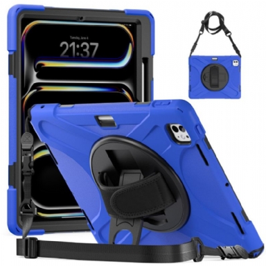 Skal iPad Pro 13 (2025) Stylushållare Och Axelrem