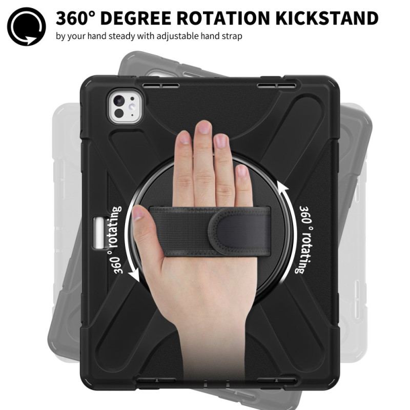 Skal iPad Pro 13 (2025) Stylushållare Och Axelrem