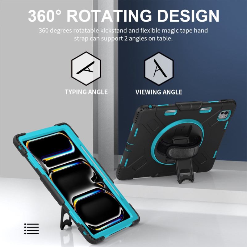 Skal iPad Pro 13 (2025) Ultratåligt Stativ Och Axelrem