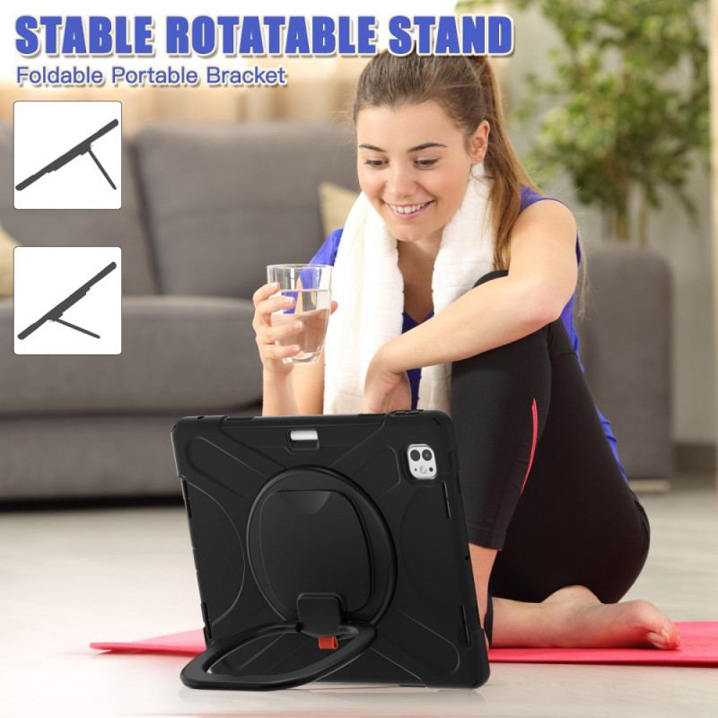 Skal iPad Pro 13 (2025) Vridbart Stativ Och Handtag