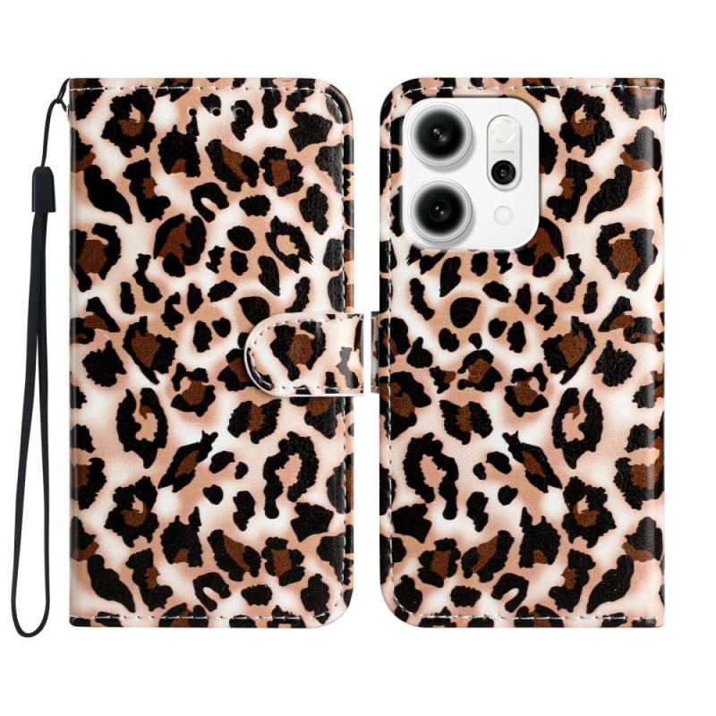 Fodral Oppo Reno 14 Pro 5g Leopardmönster