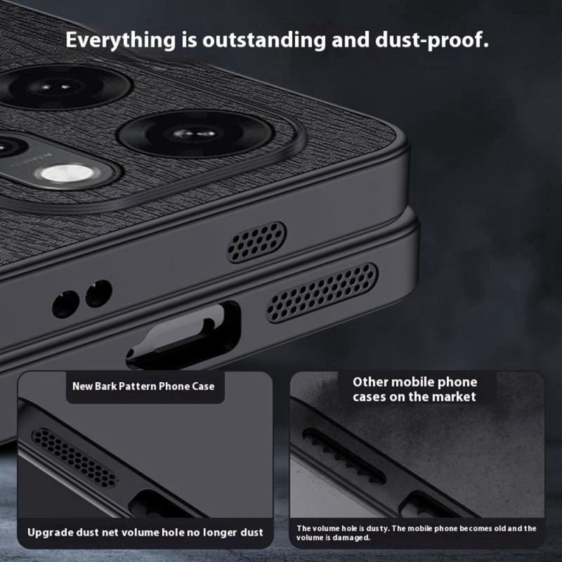 Skal För Oppo Reno 14 Pro 5g Trästruktur