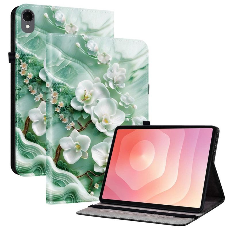 Case Samsung Galaxy Tab S11 Telefonfodral Jadeblommor