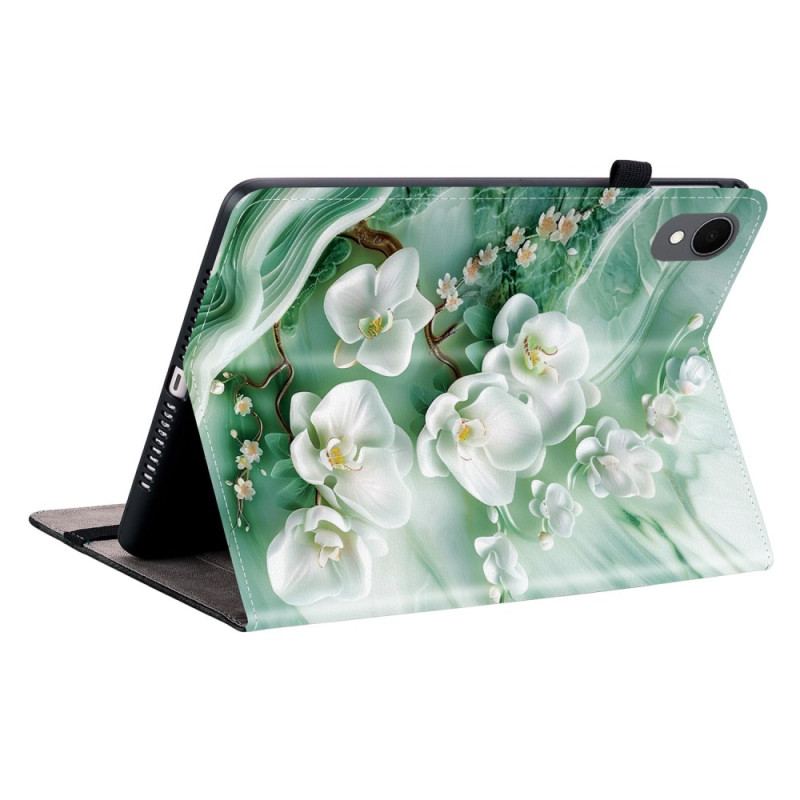 Case Samsung Galaxy Tab S11 Telefonfodral Jadeblommor