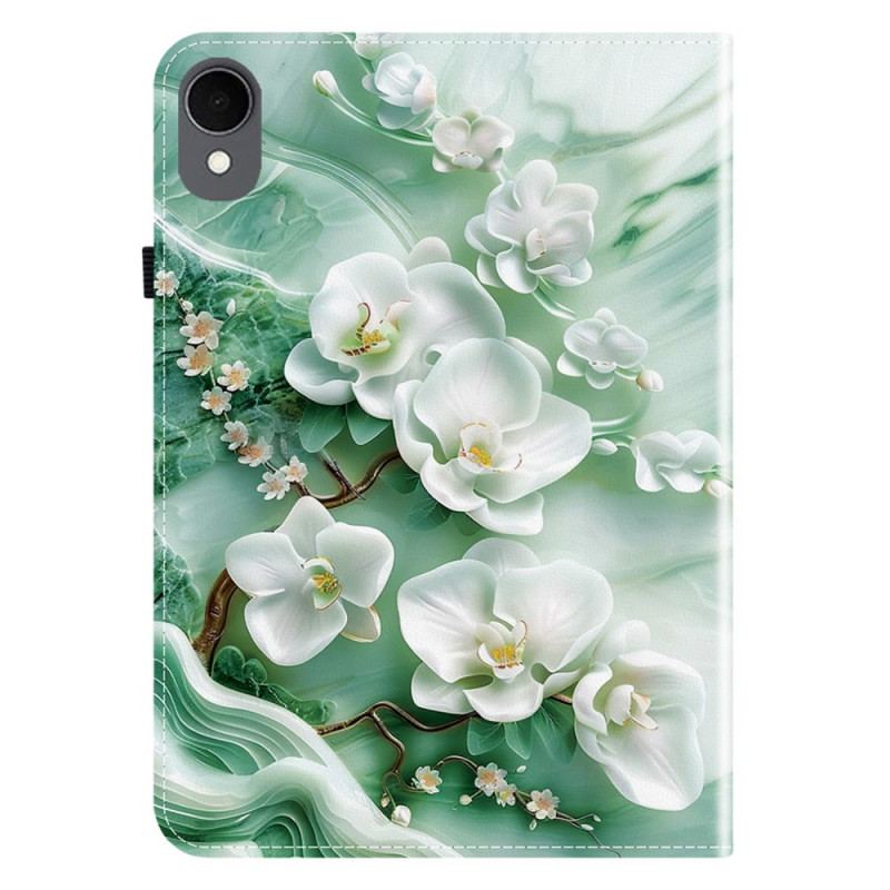 Case Samsung Galaxy Tab S11 Telefonfodral Jadeblommor