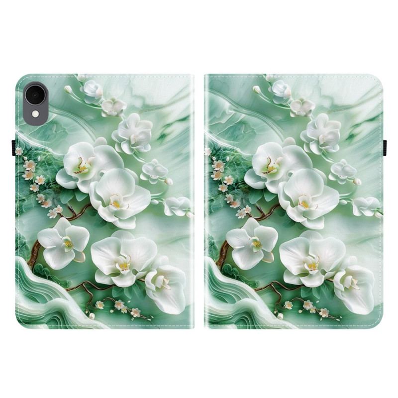 Case Samsung Galaxy Tab S11 Telefonfodral Jadeblommor