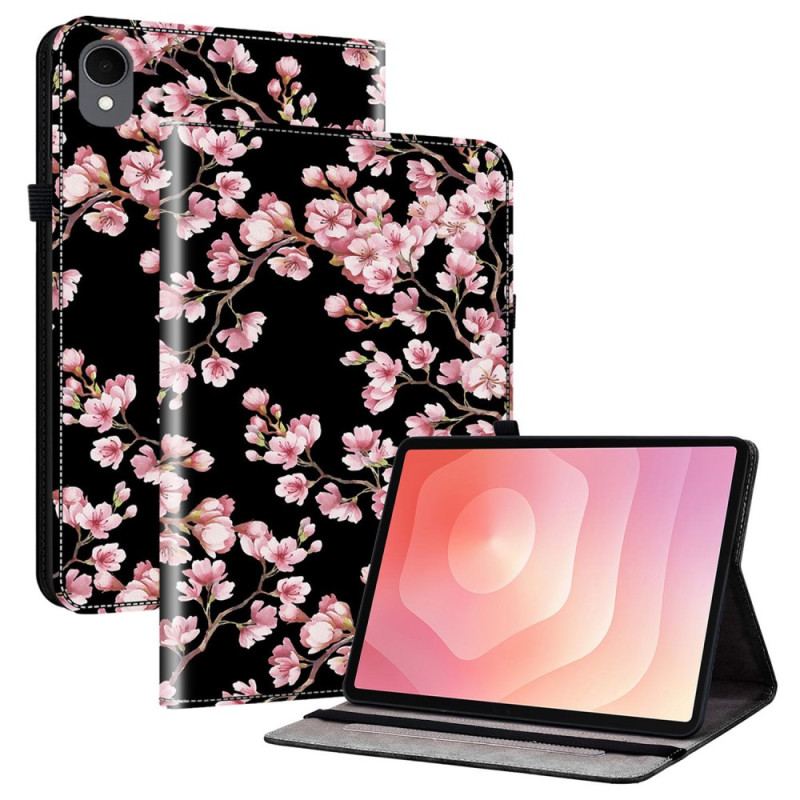 Fodral För Samsung Galaxy Tab S11 Plommonblommor