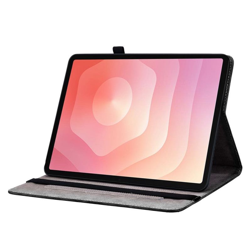 Fodral För Samsung Galaxy Tab S11 Plommonblommor