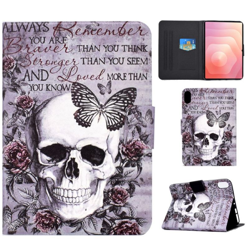 Fodral Samsung Galaxy Tab S11 Dödskalle