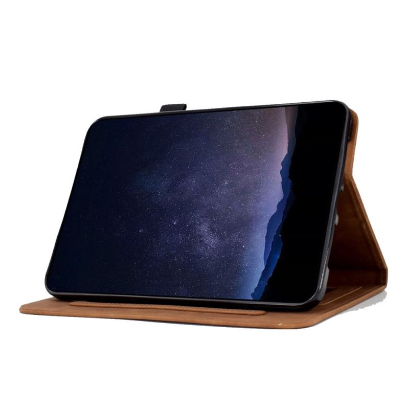 Fodral Samsung Galaxy Tab S11 Mockablomma- Och Fjärilseffekt