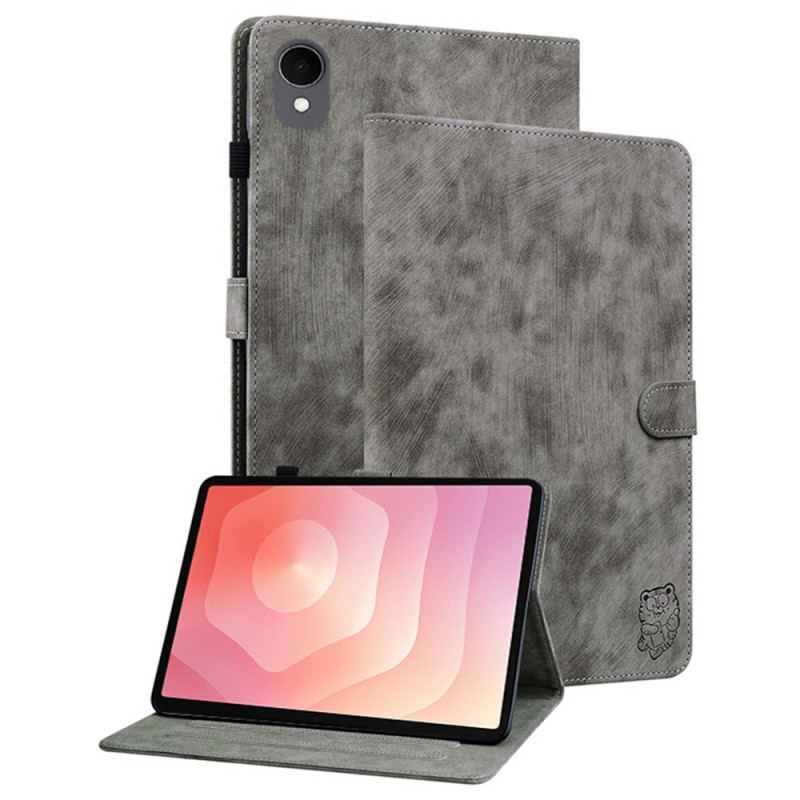 Fodral Samsung Galaxy Tab S11 Vintage Mockaeffekt