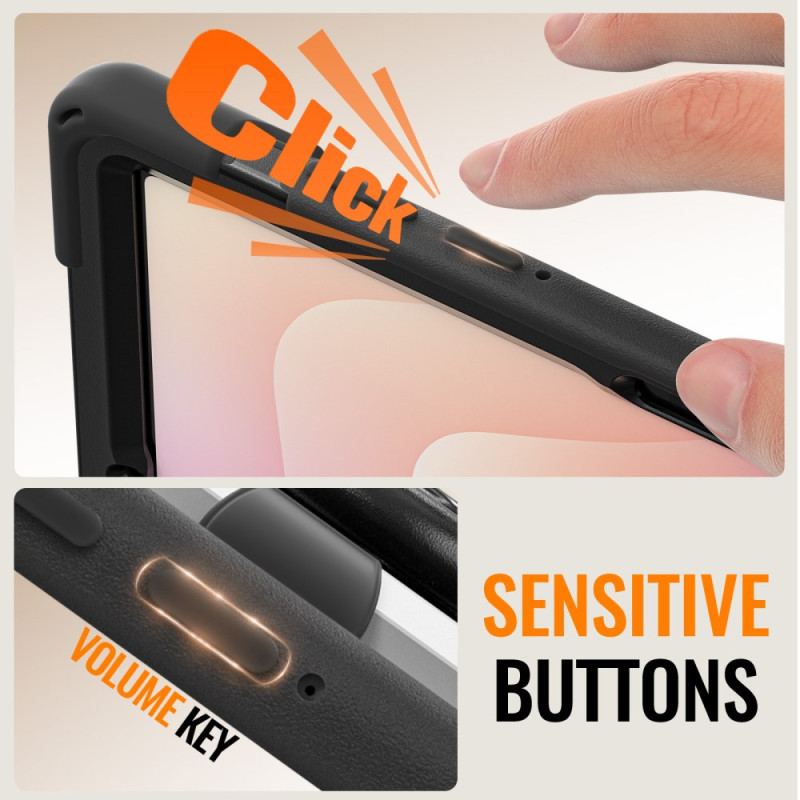 Skal För Samsung Galaxy Tab S11 Trippelskydd Med Ringhållare