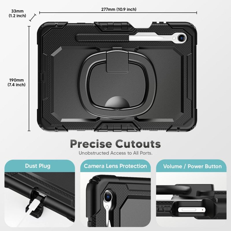 Skal För Samsung Galaxy Tab S11 Ultratålig Med Ring