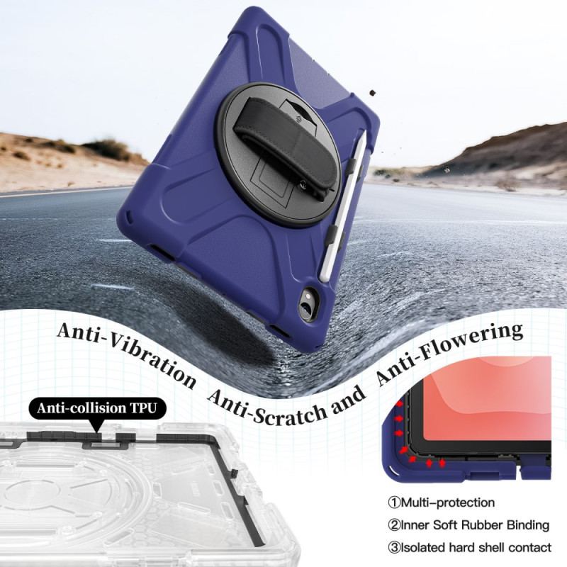 Skal Samsung Galaxy Tab S11 Ultratålig Med Stylushållare Och Axel Rem