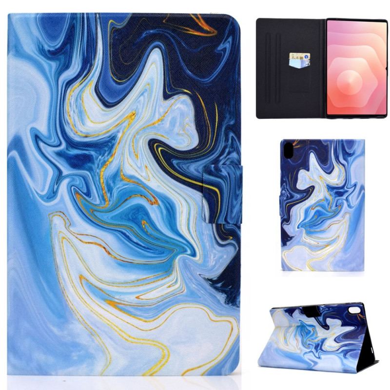 Skyddsfodral Samsung Galaxy Tab S11 Blå Marmor