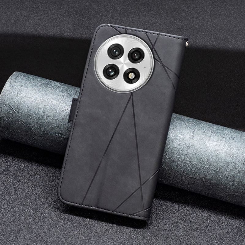 Fodral För Oneplus 13 Abeel Geometriskt Mönster