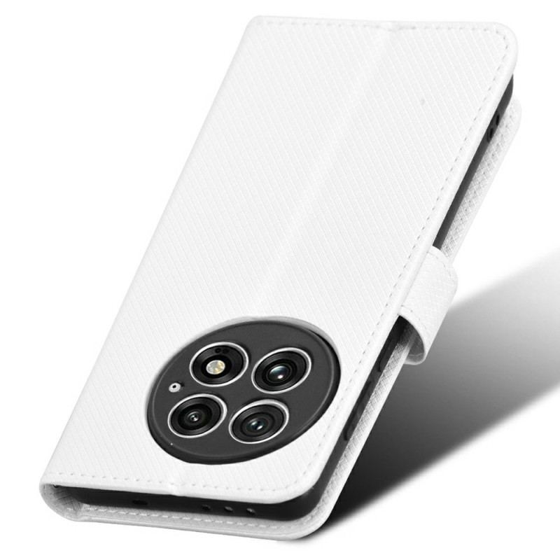 Fodral För Oneplus 13 Diamantstruktur