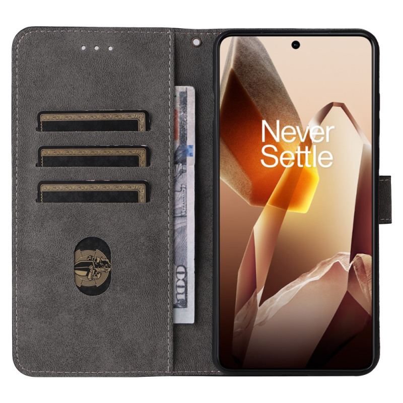 Fodral Oneplus 13 Mockaeffekt Med Rfid-skydd