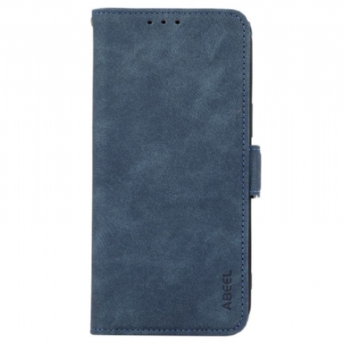 Läderfodral Oneplus 13 Telefonfodral Abeel Mockaeffekt