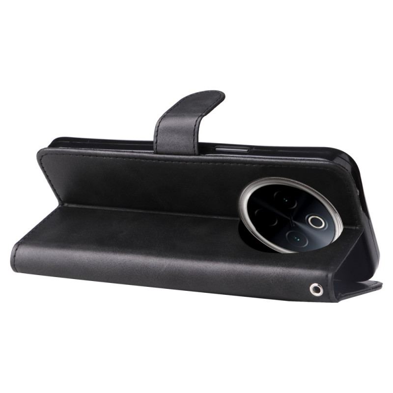 Läderfodral Oneplus 13 Telefonfodral Framficka