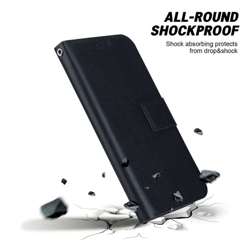 Läderfodral Oneplus 13 Telefonfodral Magnetlås