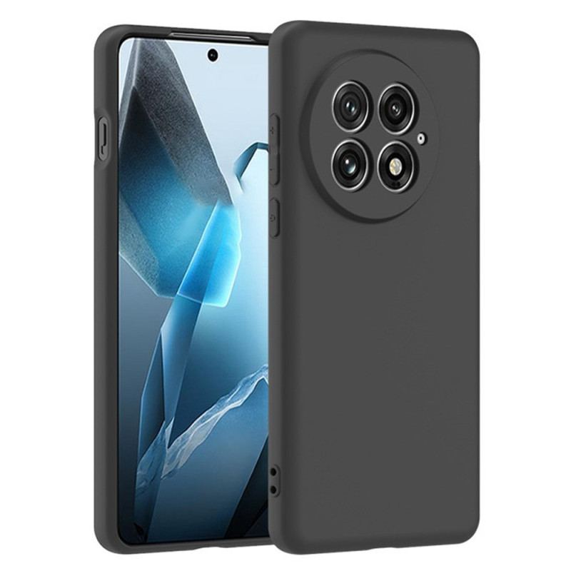 Skal Oneplus 13 2-i-1 Matt Silikonskydd Med Härdat Glas