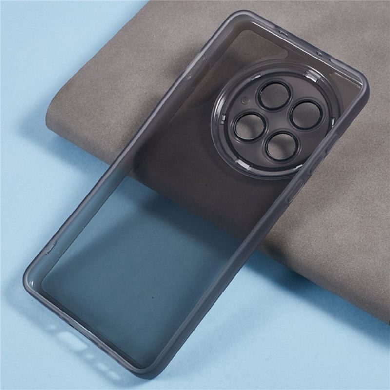 Skal Oneplus 13 2-i-1 Tonat Genomskinligt Skärmskydd Med Härdat Glas