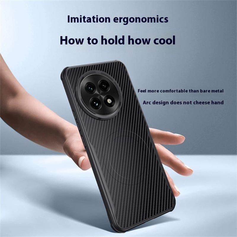 Skal Oneplus 13 Kolfiberstruktur Magsafe-kompatibel