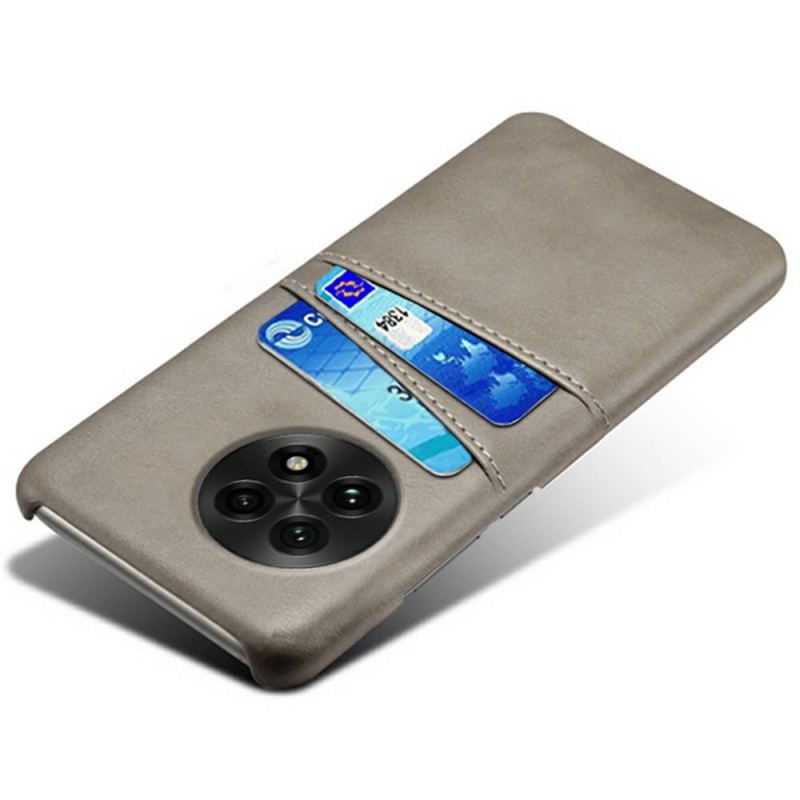 Skal Oneplus 13 Korthållare Med Lädereffekt