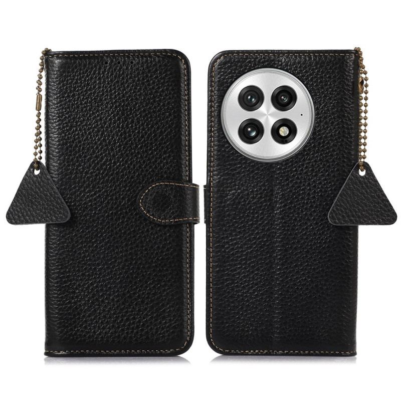 Skyddsfodral Oneplus 13 Äkta Läder Rfid-blockering