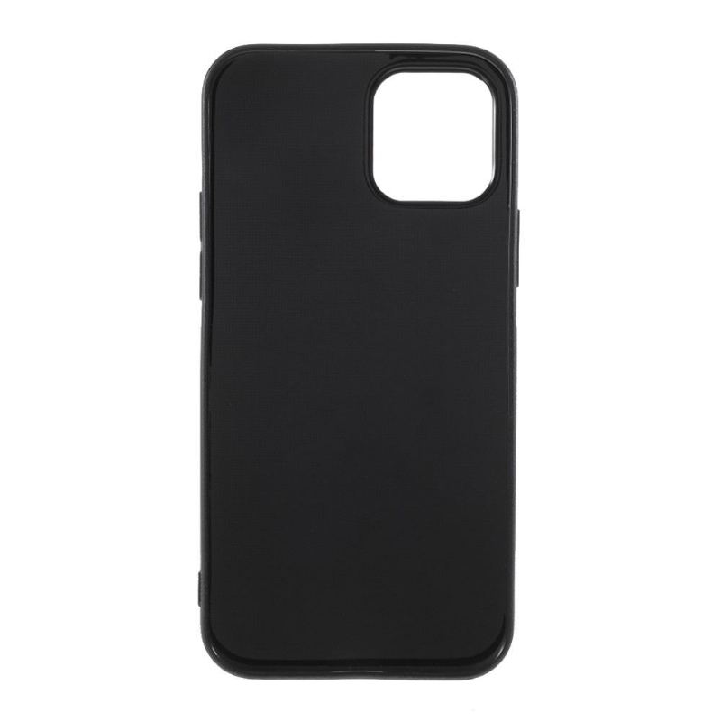 Skal För iPhone 12 Pro Max Fallskydd Kolfiberlook