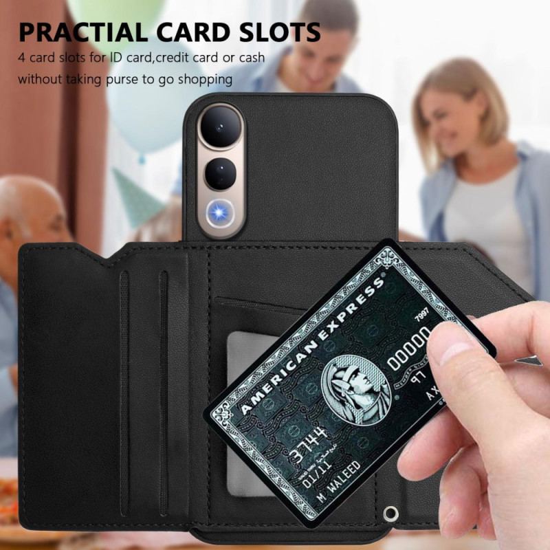 Fodral Vivo V50 Lite 5g Korthållare Och Snodd