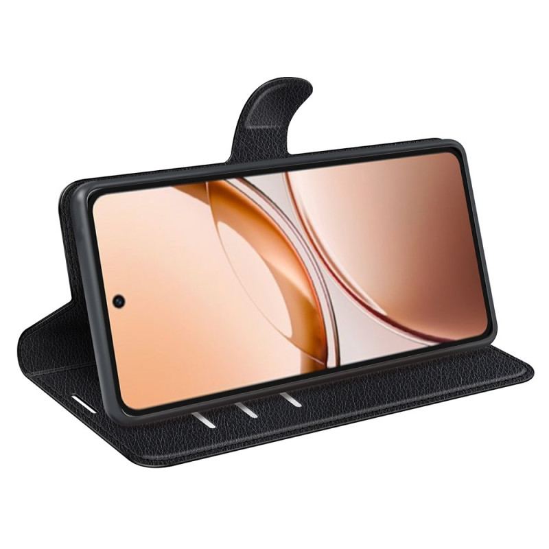 Fodral Vivo V50 Lite 5g Litchi-konstläder