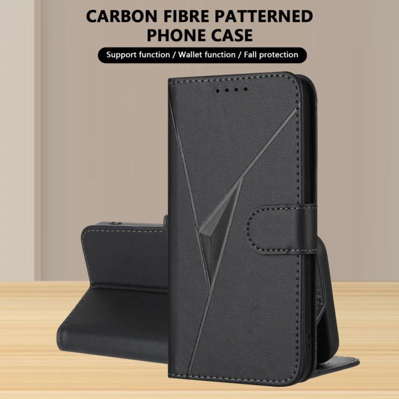 Fodral Vivo V50 Lite 5g Triangelmönster