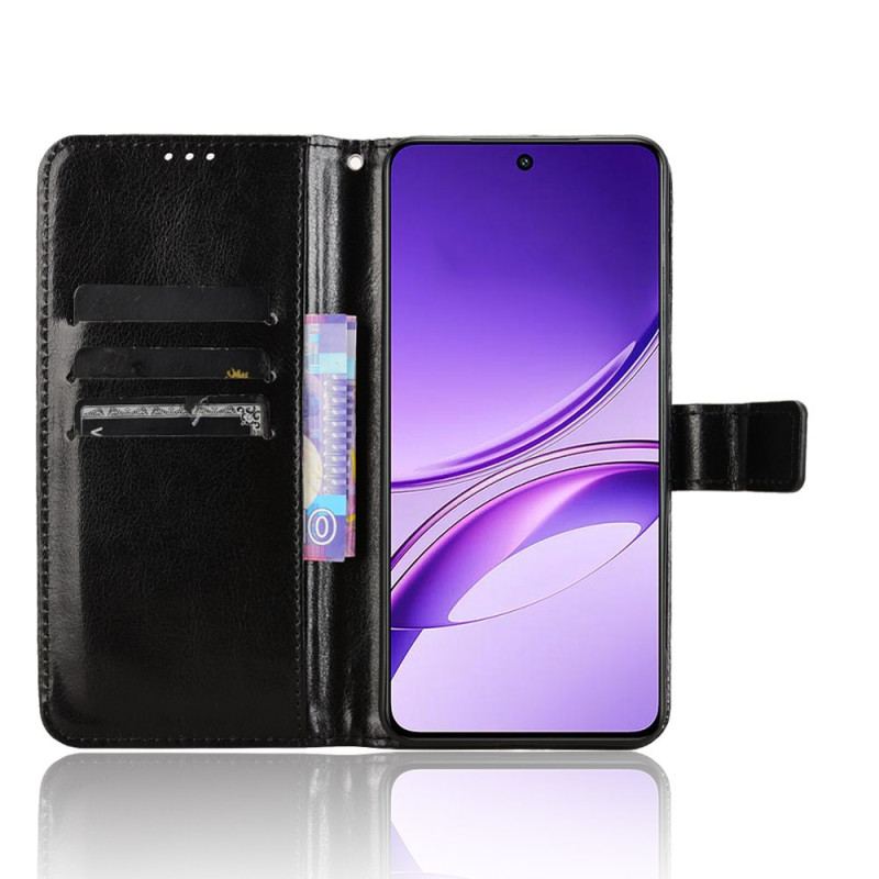 Läderfodral Vivo V50 Lite 5g Telefonfodral Flashigt Konstläder