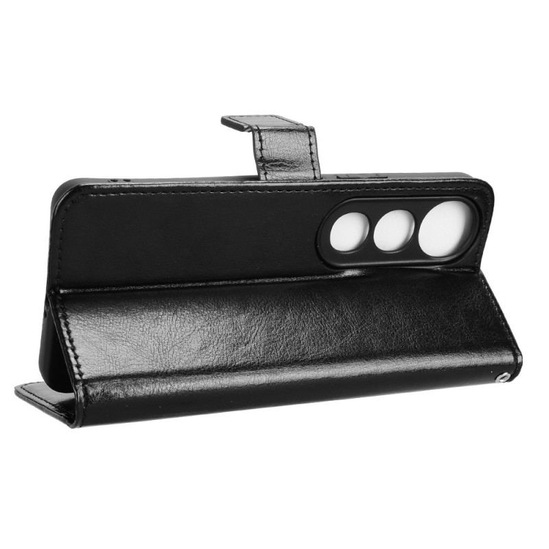 Läderfodral Vivo V50 Lite 5g Telefonfodral Flashigt Konstläder