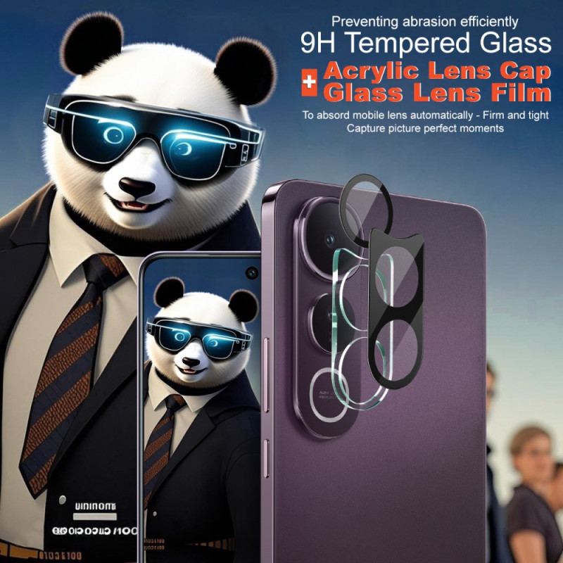 Linsskydd I Härdat Glas För Vivo V50 Lite 5g (svart Version)